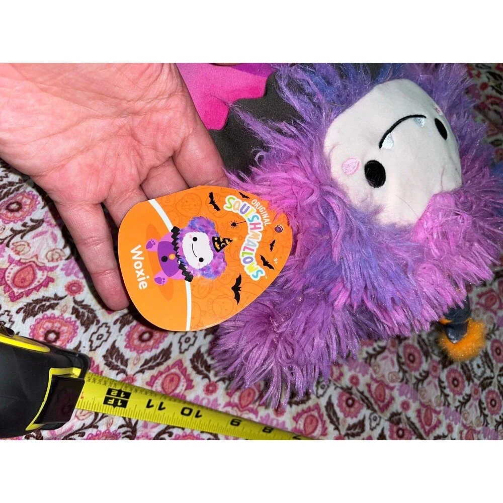Squishmallows Woxie the Halloween Bigfoot Clown 12”